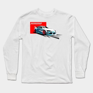 TOYO TA SUPRA LIBRTYWLK CUSTOM ILLUSTRATION Long Sleeve T-Shirt